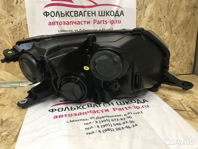 Фара передняя левая Skoda Rapid