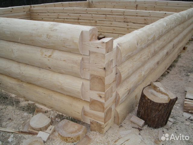 Сруб 4х6 с террасой 2 метра крыша мансардная Сруб 4х6 с террасой 2 метра крыша мансардная