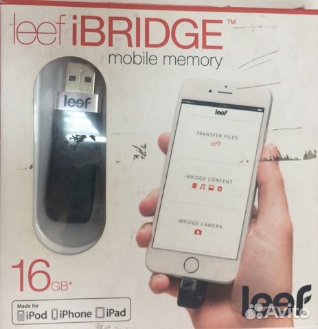 Флеш-диск для Apple Leef iBridge 16 gb