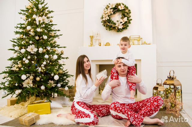 Новогодний Family Look Купить Пижамы Новогодний Family Look Купить Пижамы