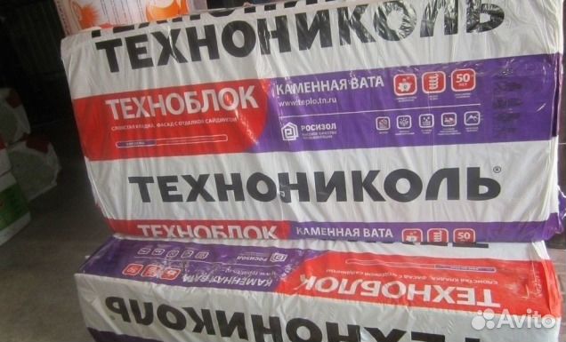 Минвата Техноблок стандарт 50 мм Минвата Техноблок стандарт 50 мм
