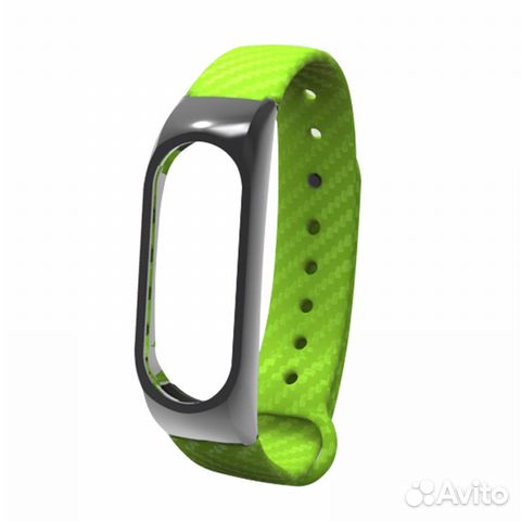 Ремешок mi band 2 карбон металл зеленый Ремешок mi band 2 карбон металл зеленый