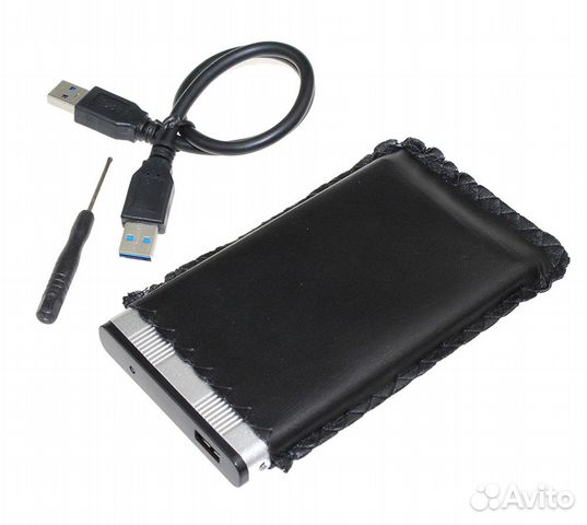 Корпус с чехлом для внешнего HDD или SSD (2,5