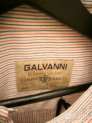 Продам новую итальянскую рубашку Galvanni