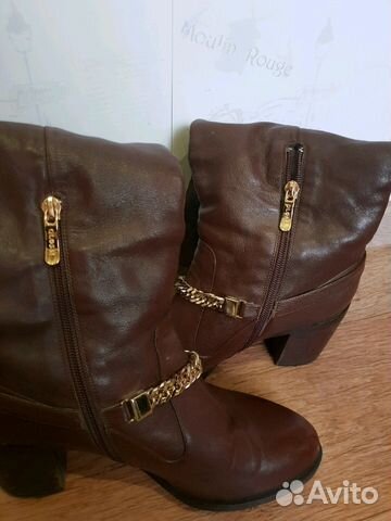 Ботильоны, сапоги зимние, натуральные