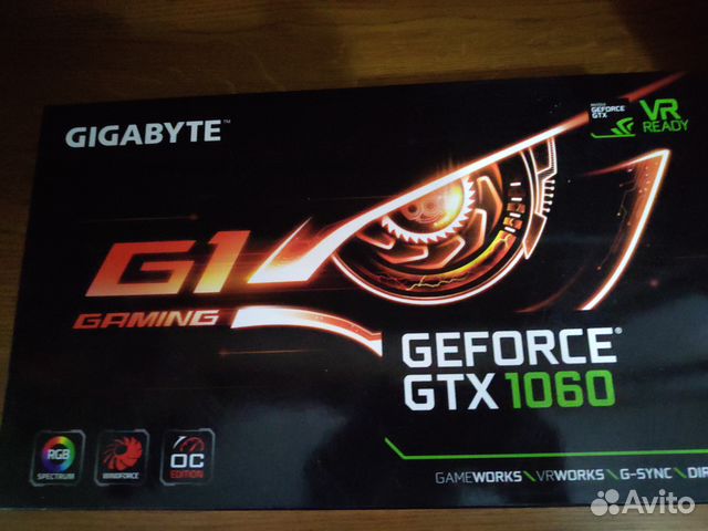 Gigabyte GV-N1 1060G1 Gaming 6GD