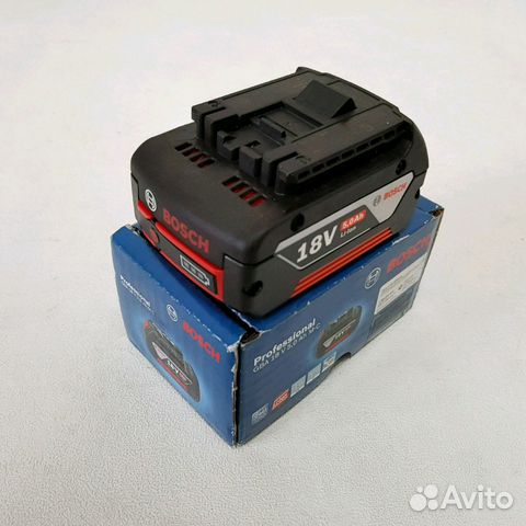 Аккумулятор Bosch GBA 18V 5,0Ah (Новые)