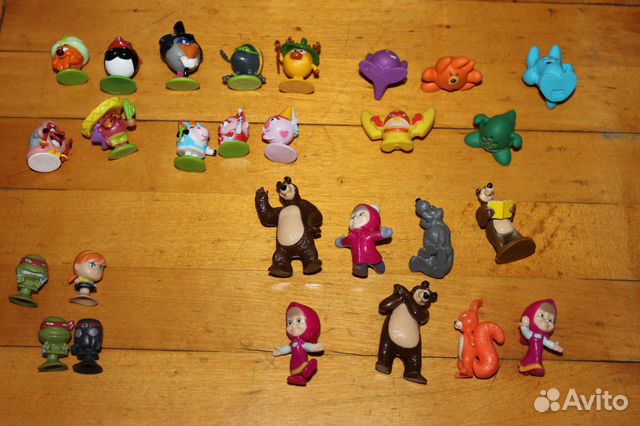 Игрушки из киндеров разных серий Игрушки из киндеров разных серий