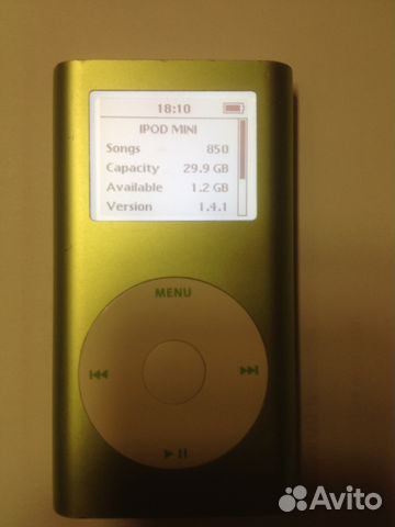 Apple iPod mini 32 GB Green A1051 2005 Mod