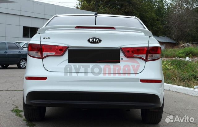 Спойлер со стоп сигналом для Kia Rio 3 седан Спойлер со стоп сигналом для Kia Rio 3 седан