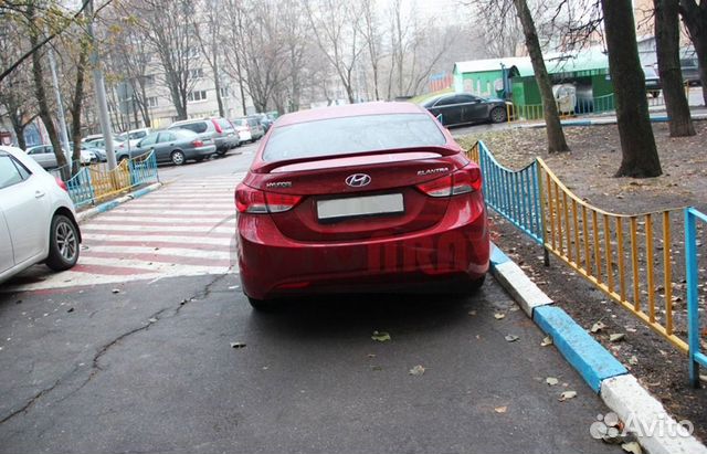 Спойлер со стоп сигналом для Hyundai Elantra 5 Спойлер со стоп сигналом для Hyundai Elantra 5