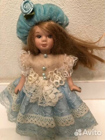 Куклы фарфоровые, италия, 15 cм Куклы фарфоровые, италия, 15 cм