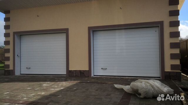 Секционные ворота бу 3500х3500мм 1м.к