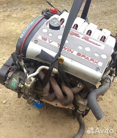 Двигатель Alfa Romeo AR32310 2,0л Twin Spark Двигатель Alfa Romeo AR32310 2,0л Twin Spark