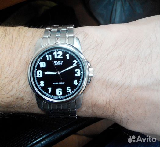 Новые мужские часы Casio MTP-1216A-1B классика