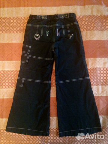 Брюки из полиэстра на девочку рост 122 см Брюки из полиэстра на девочку рост 122 см