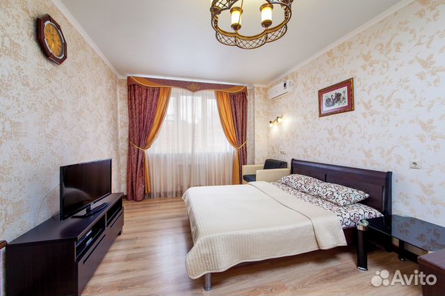 

1-к. квартира, 55 м², 3 кровати