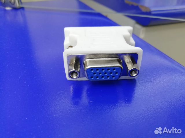 Переходник штек. DVI- гн.VGA Переходник штек. DVI- гн.VGA