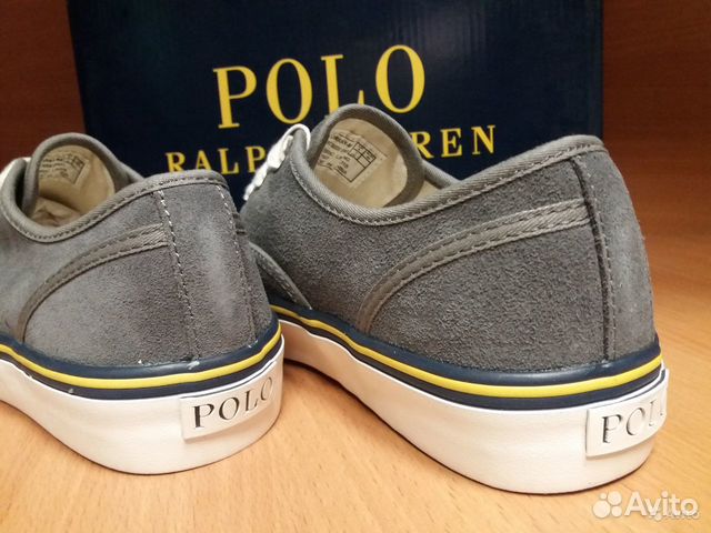 Ralph Lauren новые кеды замша 40 р-р оригинал