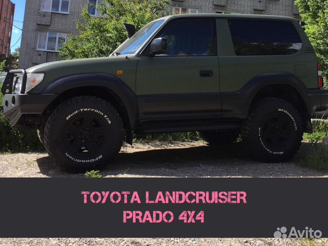 Toyota Land Cruiser Prado 3.0 AT, 1996, 500 000 км