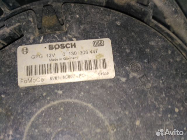 Вентилятор радиатора Ford Focus 3 HB 0130308447 11