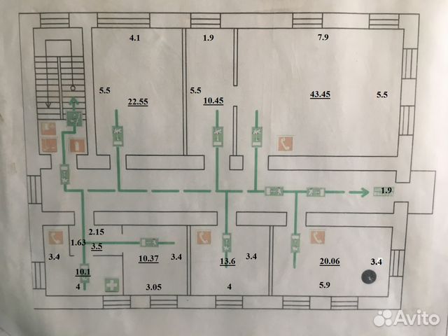 Помещение свободного назначения, 190 или 380м²