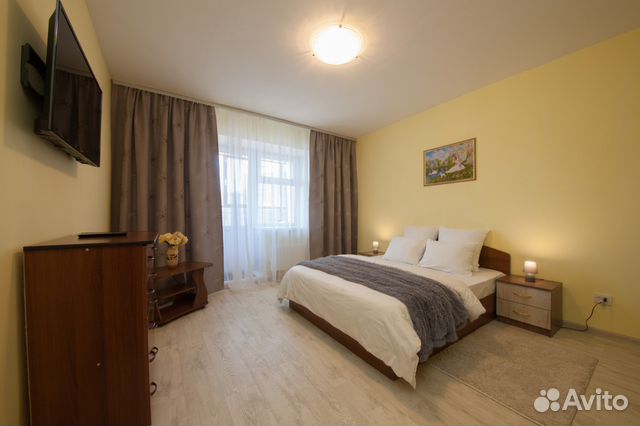 

1-к. квартира, 42 м², 2 кровати