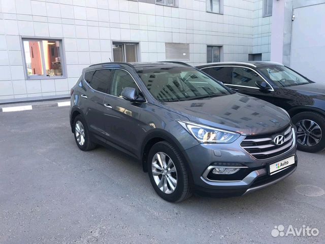 Hyundai Santa Fe 2.2 AT, 2016, 18 000 км