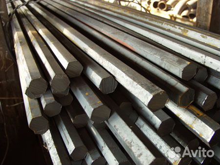 Круг пруток шестигранник