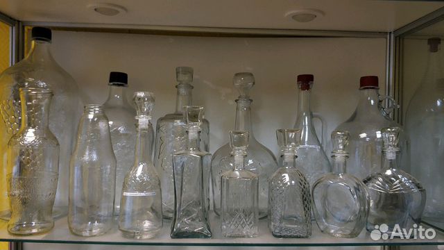 Стеклянные банки, бутылки, всё для консервации