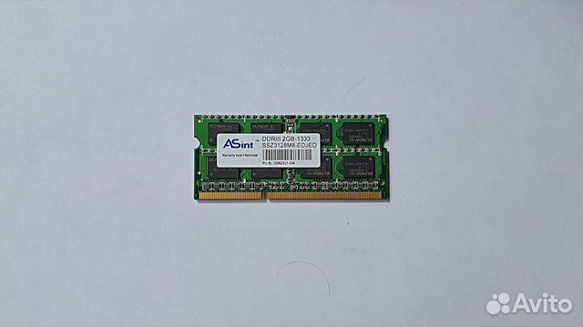 2 планки озу sodimm DDR3 1Gb+2Gb для ноутбука 2 планки озу sodimm DDR3 1Gb+2Gb для ноутбука