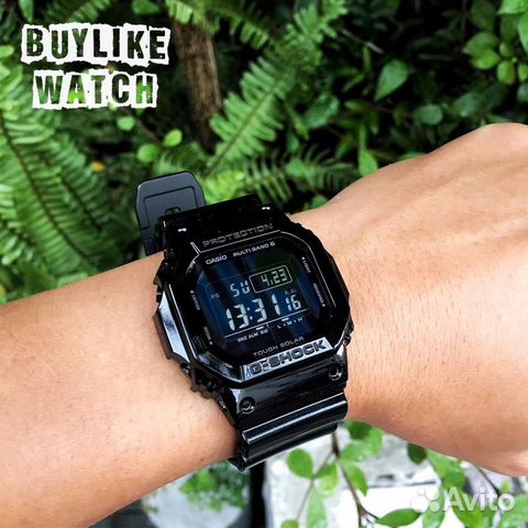 Мужские часы casio GW-M5610BB Черный глянец Мужские часы casio GW-M5610BB Черный глянец