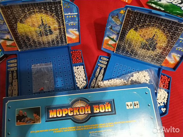 Настольная игра Морской бой Настольная игра Морской бой