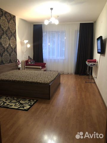 

1-к. квартира, 45 м², 2 кровати
