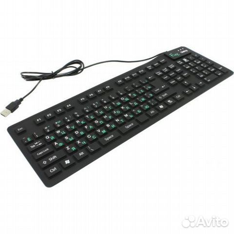 Гибкая клавиатура Dialog Flex KFX-05U Black