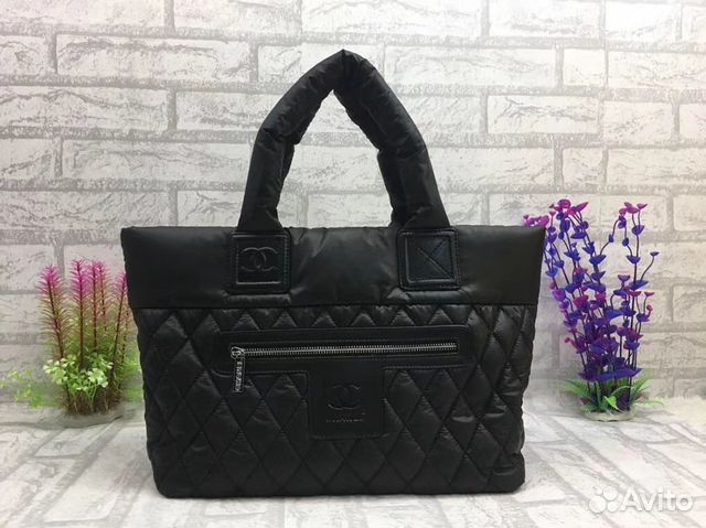 Сумка женская болоневая черная chanel Сумка женская болоневая черная chanel