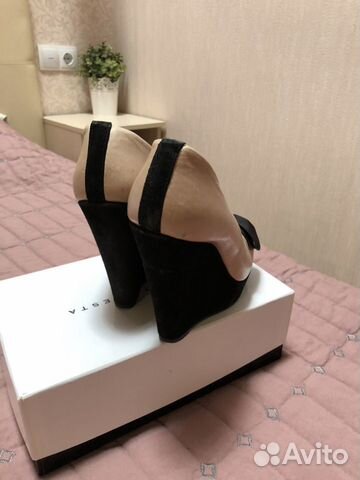 Туфли-лодочки на платформе 39 размер Туфли-лодочки на платформе 39 размер