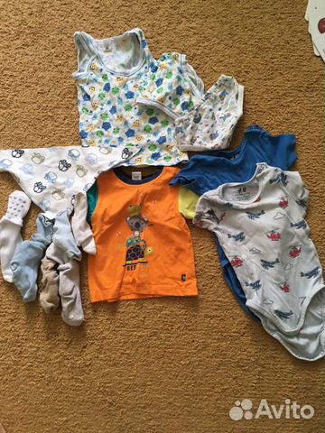Боди H&M и носочки baby go Боди H&M и носочки baby go
