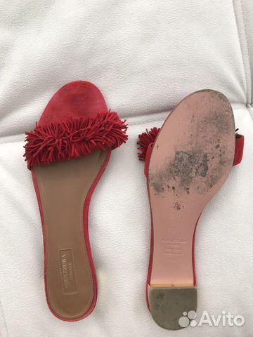 Шлёпки босоножки Aquazzura оригинал Шлёпки босоножки Aquazzura оригинал