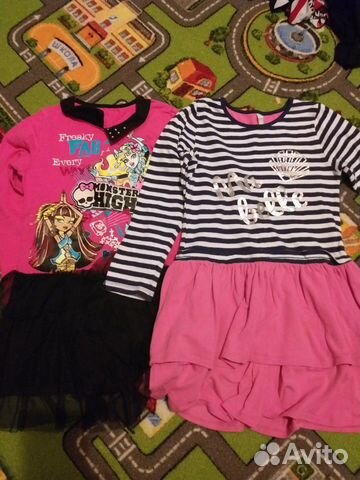 Пакет вещей на девочку 122-128