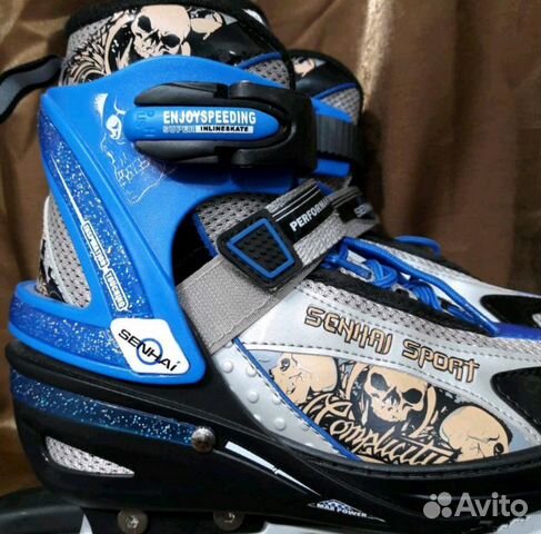 Детские коньки раздвижные Senhai,35-38 Детские коньки раздвижные Senhai,35-38
