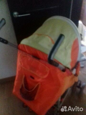 Коляска трость и детский стульчик для кормления N1