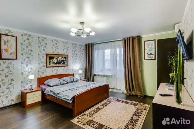 

1-к. квартира, 46 м², 1 кровать
