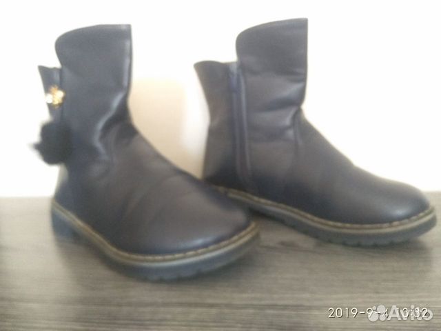 Полусапожки для девочки, р. 35