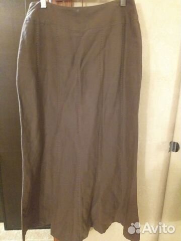 Юбка французская льняная