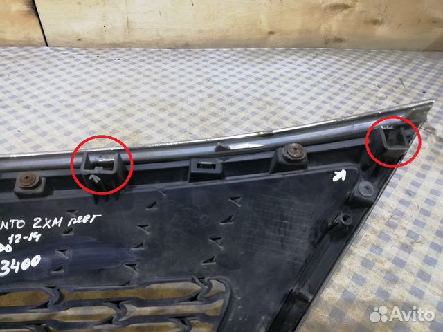 Решетка радиатора Kia Sorento 2 XM рест 2012-2014 Решетка радиатора Kia Sorento 2 XM рест 2012-2014