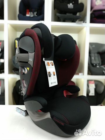 Автокресло 15-36кг изофикс Cybex solution sfix fe