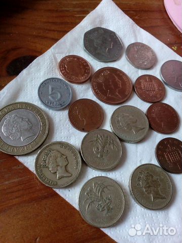 Английские монеты