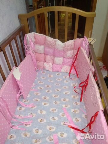 Комплект бортиков в кроватку