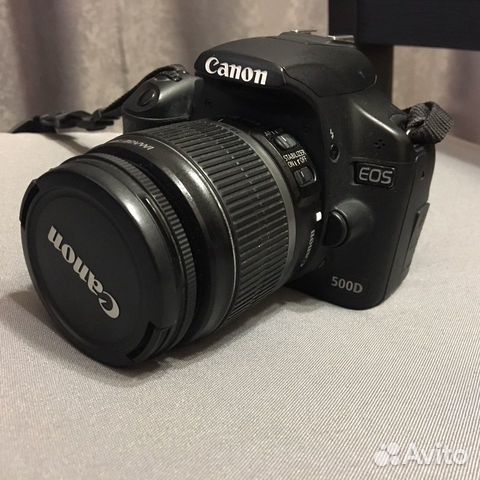 Фотоаппарат Canon EOS 500D с объективом EFS 18-55м